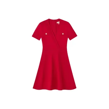 MICHAEL KORS Short Sleeved Dress Women's