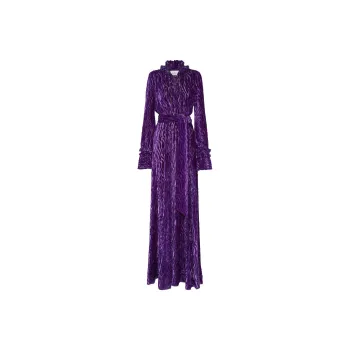 PHILIPP PLEIN Chiffon Gipsy Devoré effect Dress