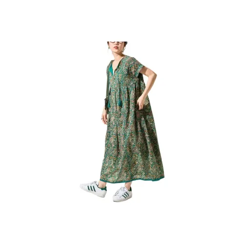 FREAK'S STORE Short Sleeved Dress Women's Green