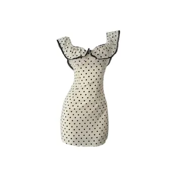 / Short Sleeved Dresses Women's White