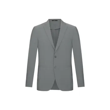 Satchi Business Suit Men's Gray Green