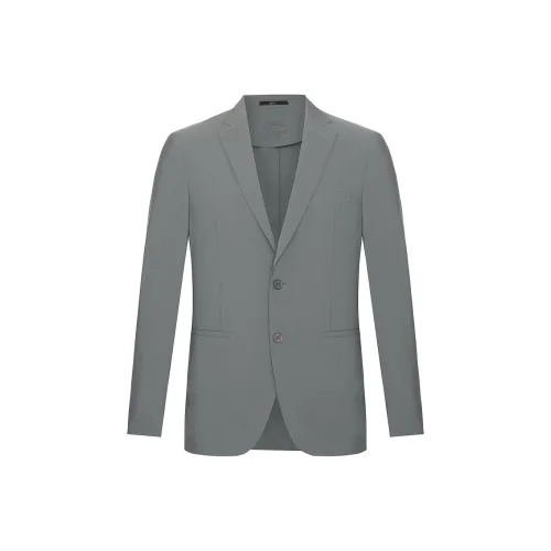 Satchi Business Suit Men's Gray Green