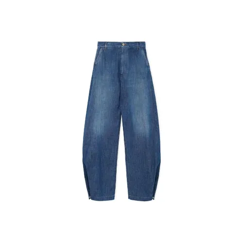 LOEWE Balloon FW24 Jeans Women's Blue