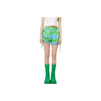 LALABOBO Casual Shorts Women's Green