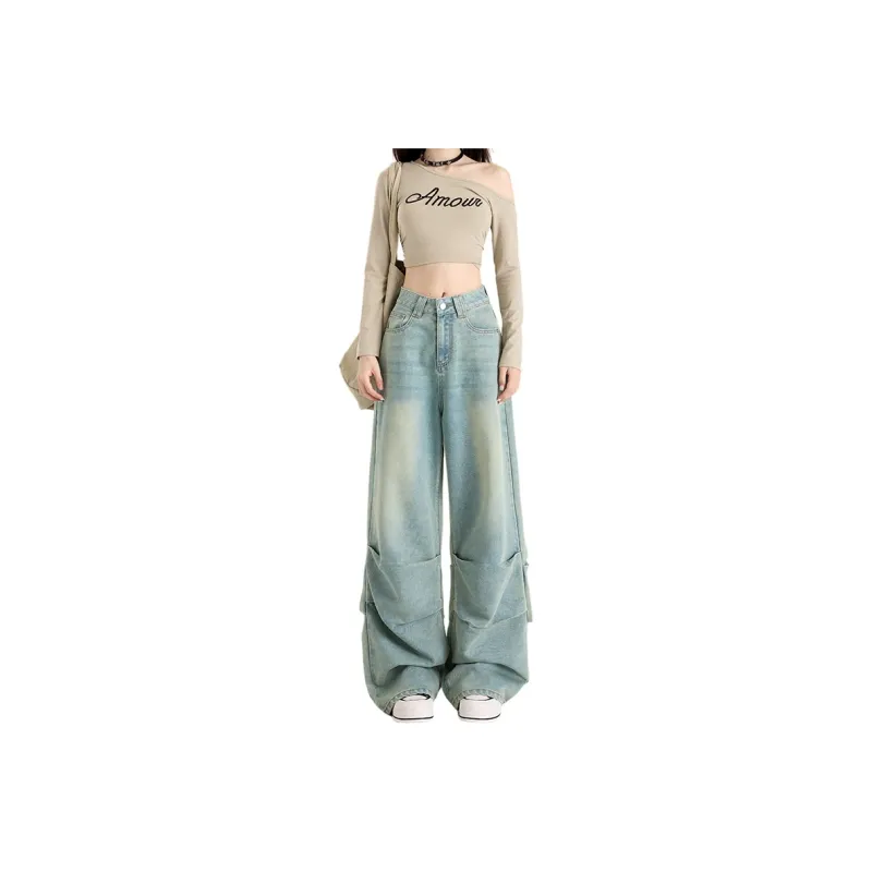 Kazakhstan Jeans Women's Nostalgic Blue-5