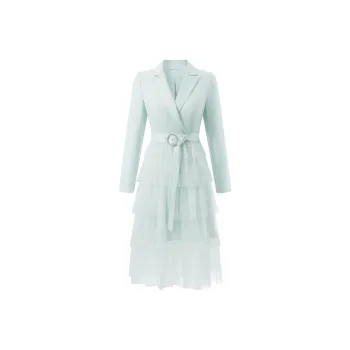 AUI Long Sleeved Dress Women's Light Green