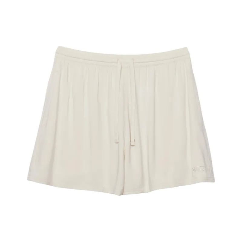 Vans Drop V Viscose Short Casual Shorts Women's Ecru-0