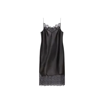 Givenchy Lace Trimmed Midi Dress