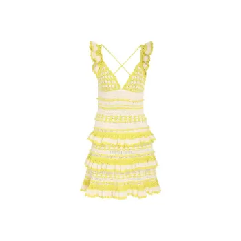 Zimmermann SS23 Sleeveless Dress Women's Lemon