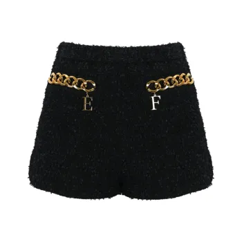 Elisabetta Franchi Casual Shorts Women's Black
