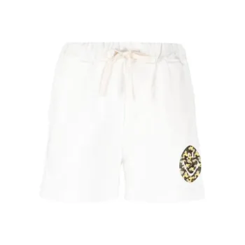 Joshua Sanders Camouflage Logo print Drawstring Shorts