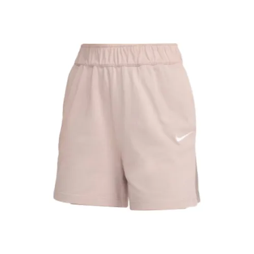 Nike Casual Shorts Women's Taupe/White