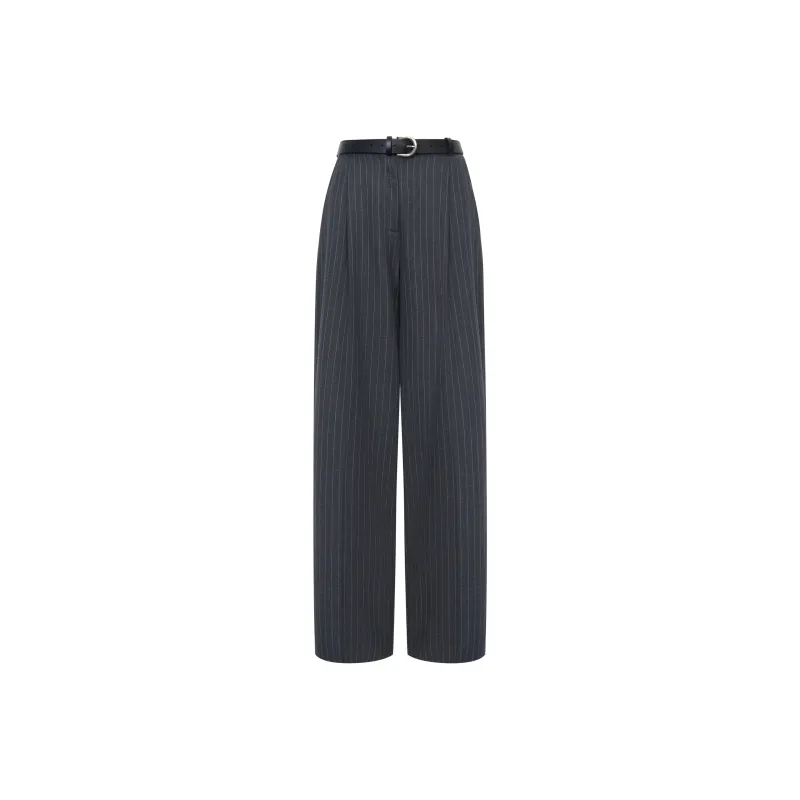 ANN ANDELMAN Suit Trouser Women's Dark Gray-0
