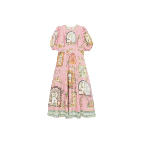 ALEMAIS Monte Midi Dress