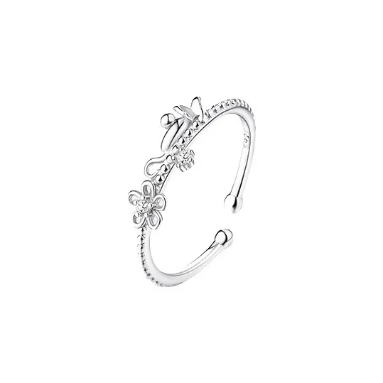 Happy Tide S925 Silver Rings Women's-0