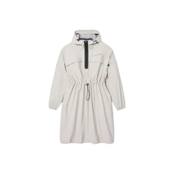 LACOSTE Long-Sleeved Dresses Women's Gray