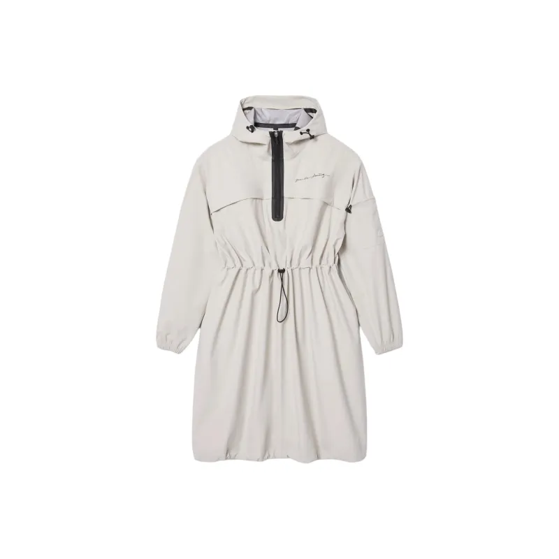 LACOSTE Long-Sleeved Dresses Women's Gray-0
