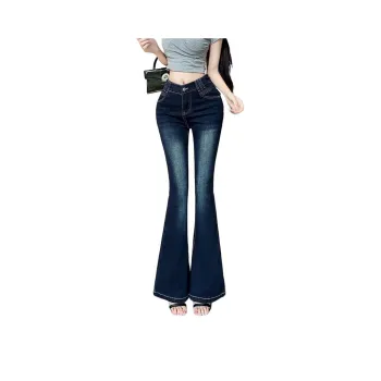 Si Bei'er Jeans Women's Dark Blue
