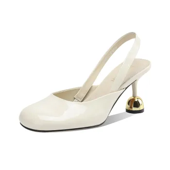 BOERDIQI Flared Heel High Heels 8cm Women's