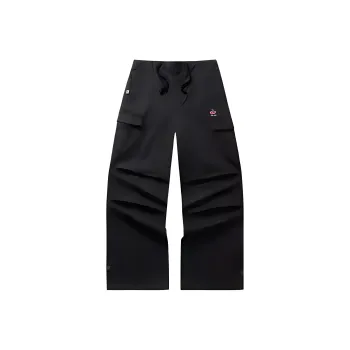 Anta x Kirsh Life Collection Cargo Pants Women's Basic Black