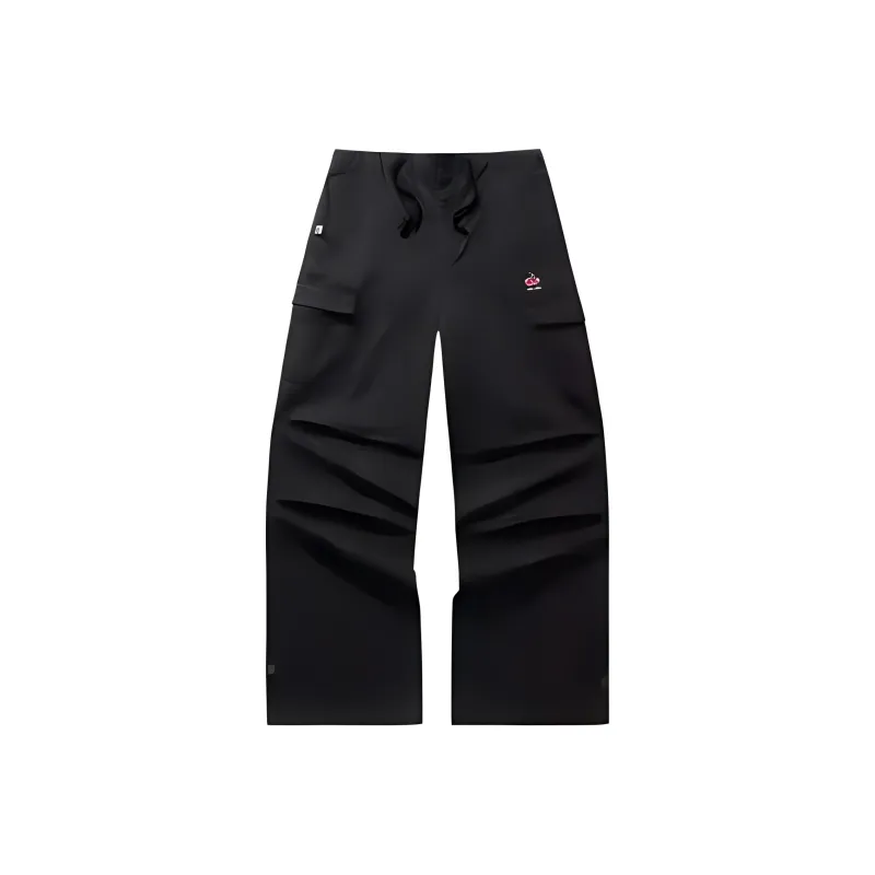 Anta x Kirsh Life Collection Cargo Pants Women's Basic Black-0