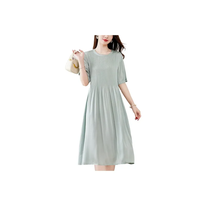 To The West Short Sleeved Dresses Women's-0