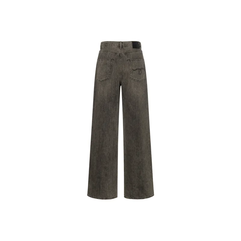 R13 Logo Patch Damon Jeans-1