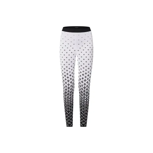 LOUIS VUITTON SS25 Leggings Women's White Black