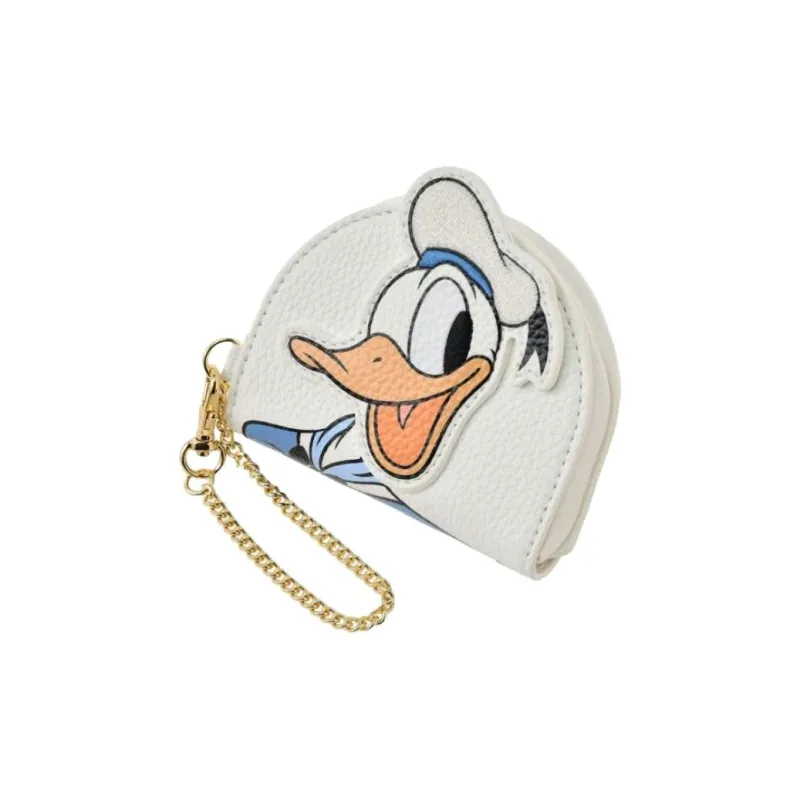 Disney Synthetic Leather Coin Purse Unisex White-2
