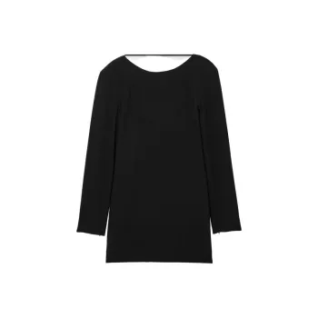 COS Long Sleeved Dresses Women's Black