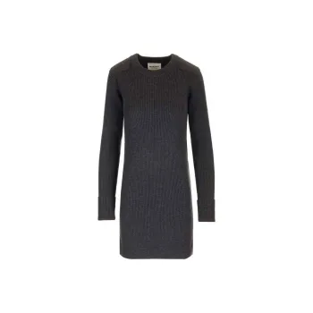 ISABEL MARANT Garner Long Sleeved Knitted Mini Dress