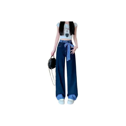 The Temptation Of The Muse Jeans Women's Blue