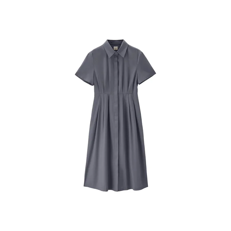 UNIQLO Short Sleeved Dresses Women's-5