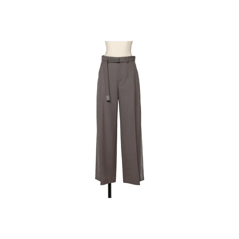 Sacai Suiting Pants 'Taupe'-0