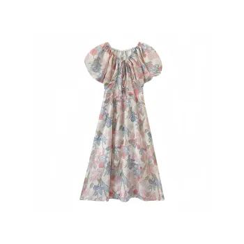 PLAY BUSH Short-Sleeved Dresses Women's Multicolor