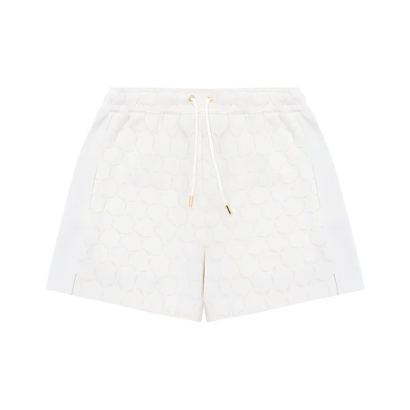LI NING 1990 Classic Collection Casual Shorts Women's Ivory-0