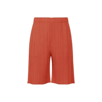 PLEATS PLEASE ISSEY MIYAKE Casual Shorts Women's Deep Red