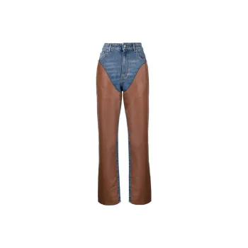 Stella McCartney Alter Mat Chap Panelled Jeans