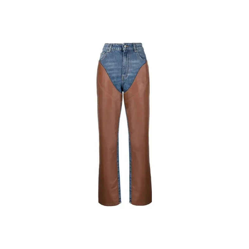 Stella McCartney Alter Mat Chap Panelled Jeans-0