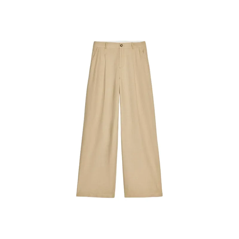 ZARA Casual Pants Women's Medium Camel-0