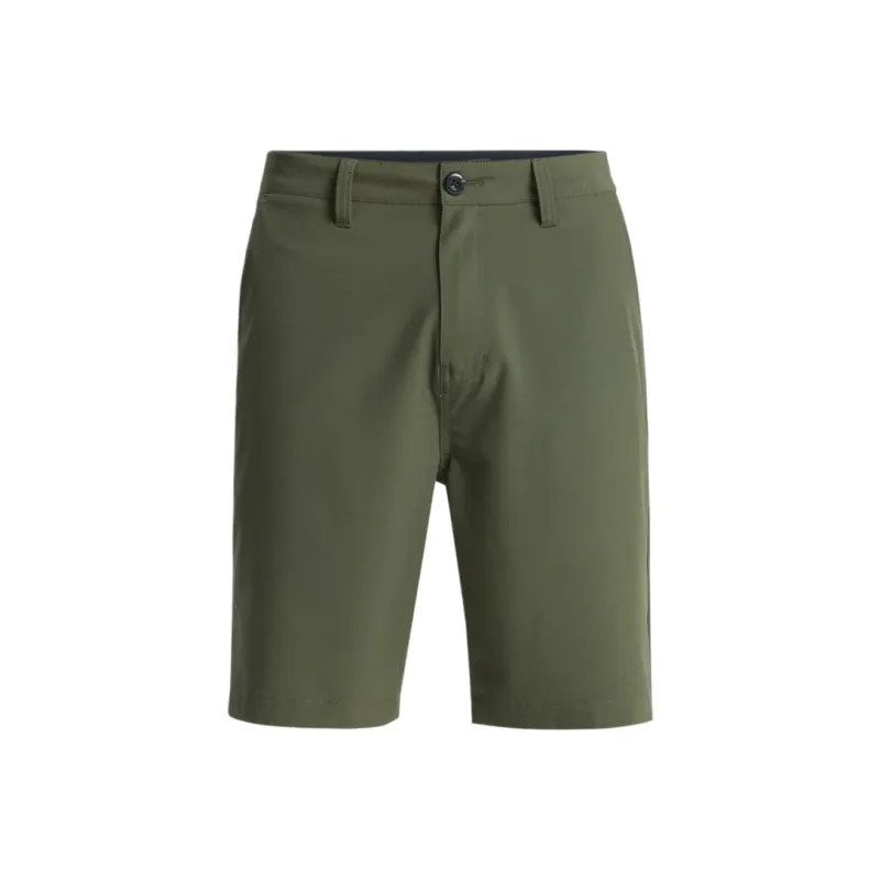 Quiksilver UnionAmph20'Surfsilk Solid Sports Shorts Men's Grass Green-0