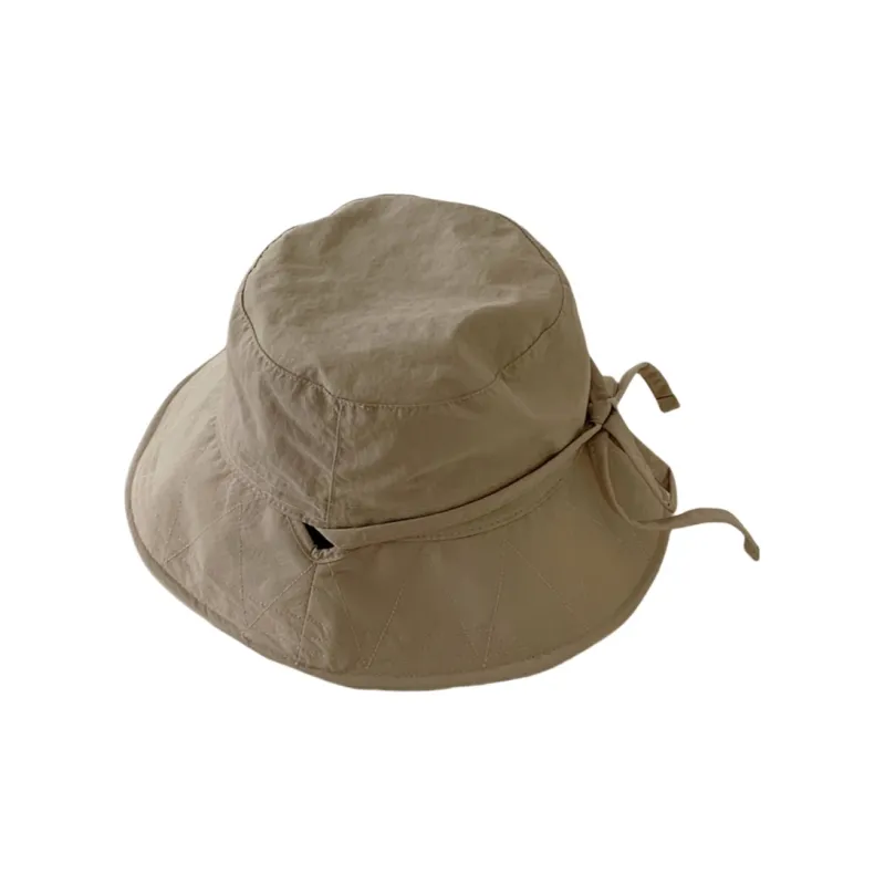 Fishing For Bears Polyester Bucket Hats Unisex-4