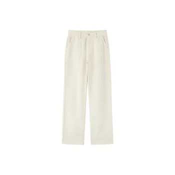 ZHOUMIAO Jeans Women's White