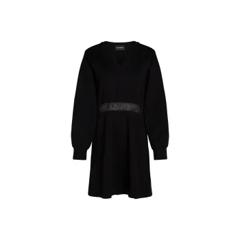 Karl Lagerfeld Glitter Logo tape Dress