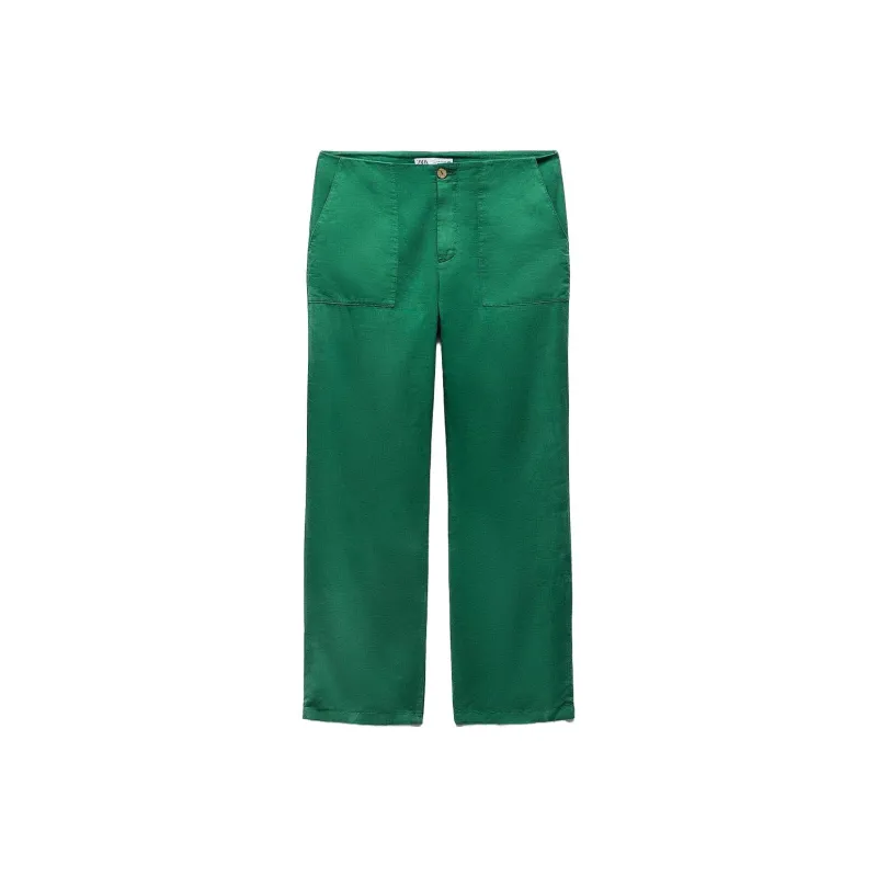 ZARA Jeans Women's Green-0