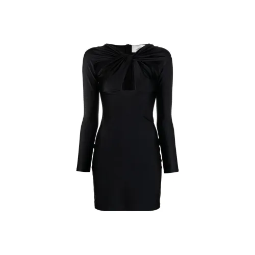 COPERNI Cut Out Draped Dress 'Black'