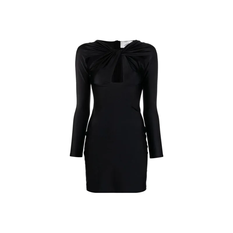 COPERNI Draped Cut out Mini Dress-0