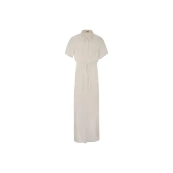 Brunello Cucinelli Drawstring Waist Maxi Dress