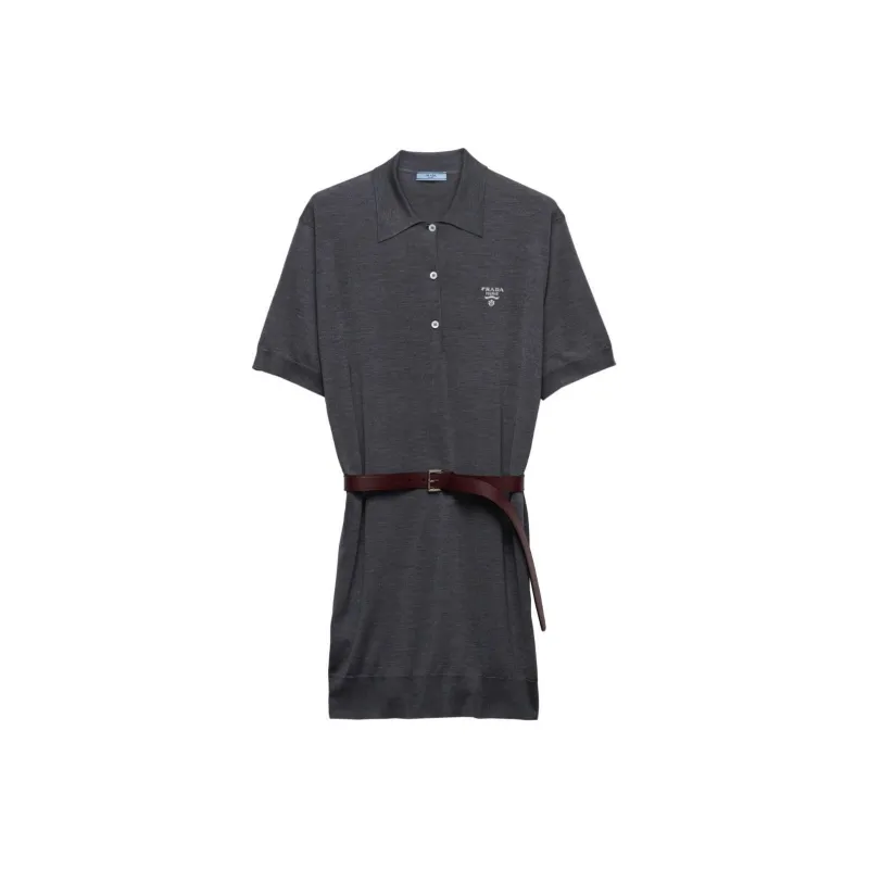 PRADA Belted Polo Dress-0