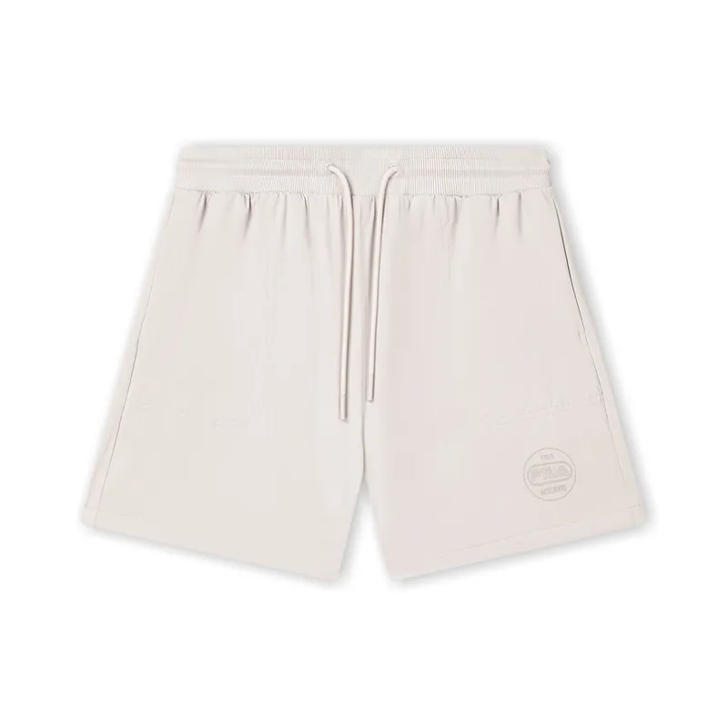FILA MILANO Italian Luxury Sports Collection Casual Shorts Women's Light Silver Gray-0